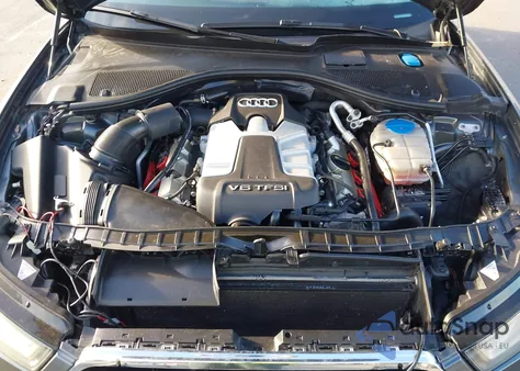 2014 Audi A6 3.0T Premium Plus from USA, damaged, VIN WAUHGAFC0EN026286